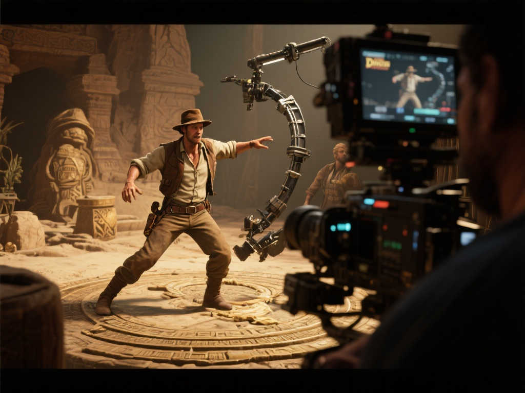 《夺宝奇兵:古老之圈》幕后揭秘:动作捕捉技术深度解析 《夺宝奇兵:古老之圈》幕后揭秘:动作捕捉技术深度解析