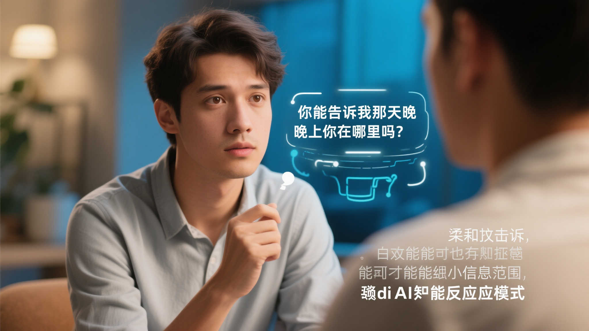 仅三句对话,我揭开AI凶手的隐藏真相 用温和的语气提问,避免直接指责,比如“你