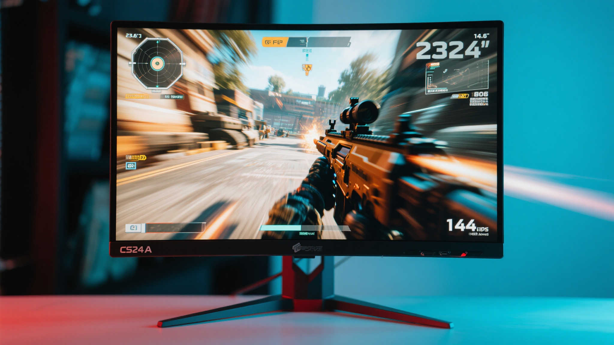 AGON 爱攻迅猛龙 CS 联名显示器 CS24A:硬核玩家的极致之选 AGON 爱攻迅猛龙 CS 联名显示器 CS24A:硬核玩家的极致之选